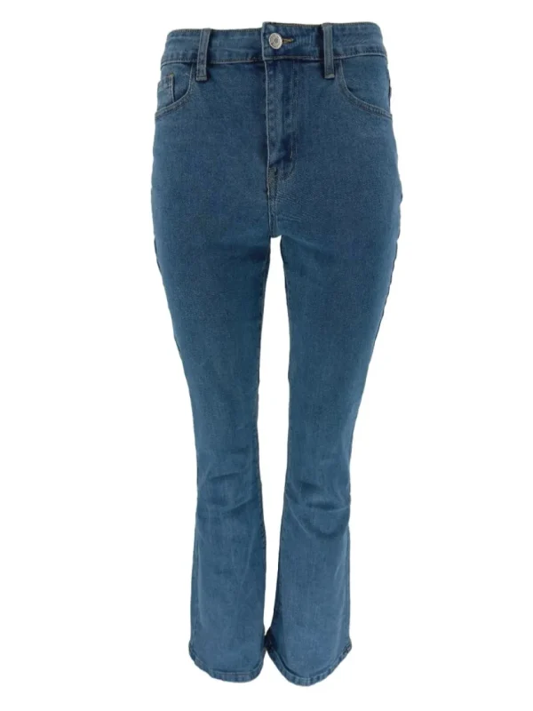 B.B.S flair jeans met ritssluiting (S5394)