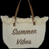 beach bag summer vibe (D2971) BEIGE