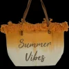 beach bag summer vibe DIPPED (D2972) MANDARINE