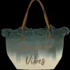 beach bag summer vibe DIPPED (D2972) TAUPE