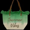beach bag summer vibe DIPPED (D2972) L.GREEN