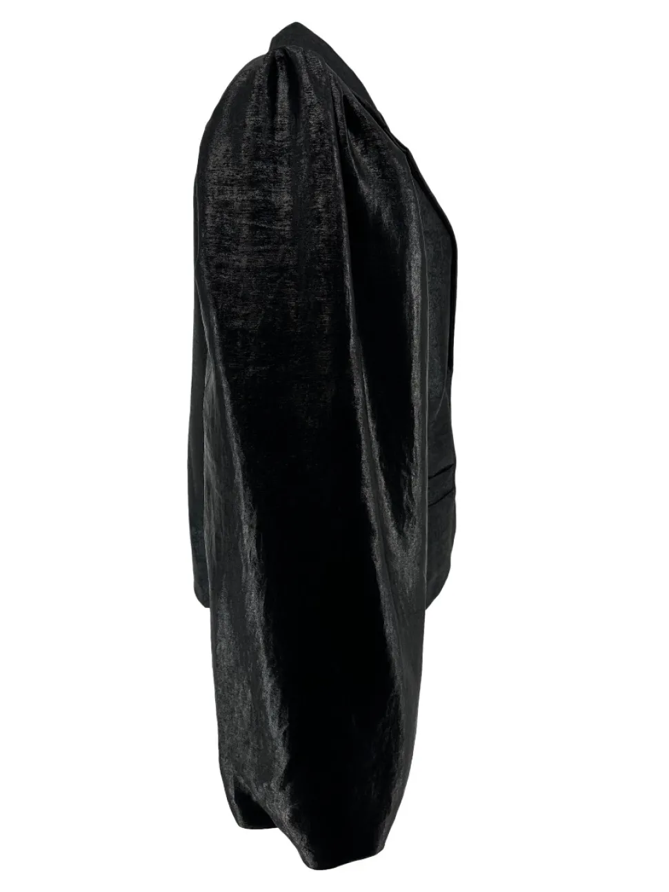 blazer_met_glans_effect_e_1.webp Blazer met glans effect en knoop Arlequin zwart