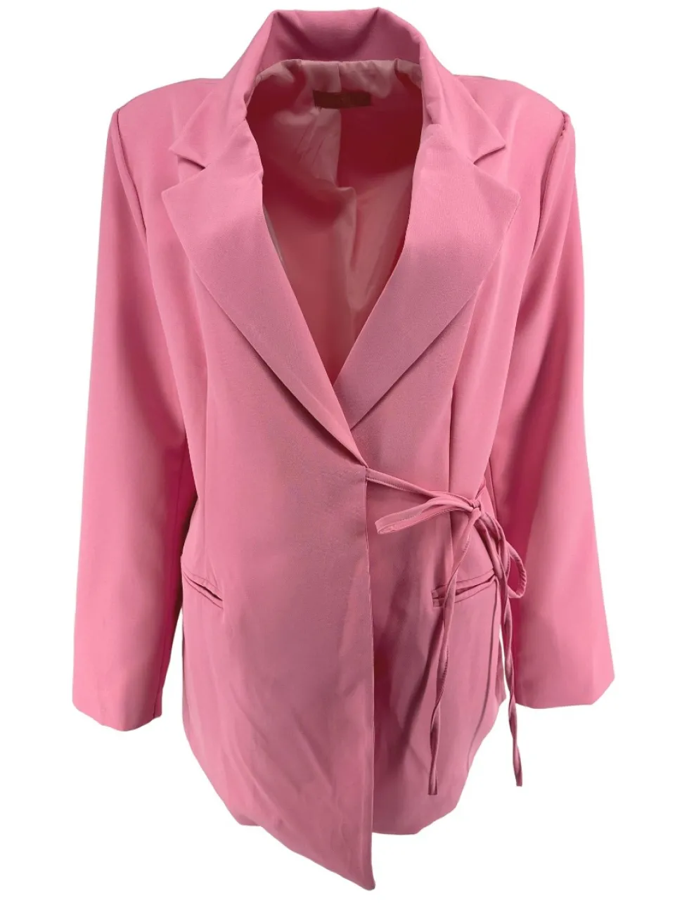 blazer_met_strik_aan_de_z_0.webp Blazer met strik aan de zijkant Yokai licht roze