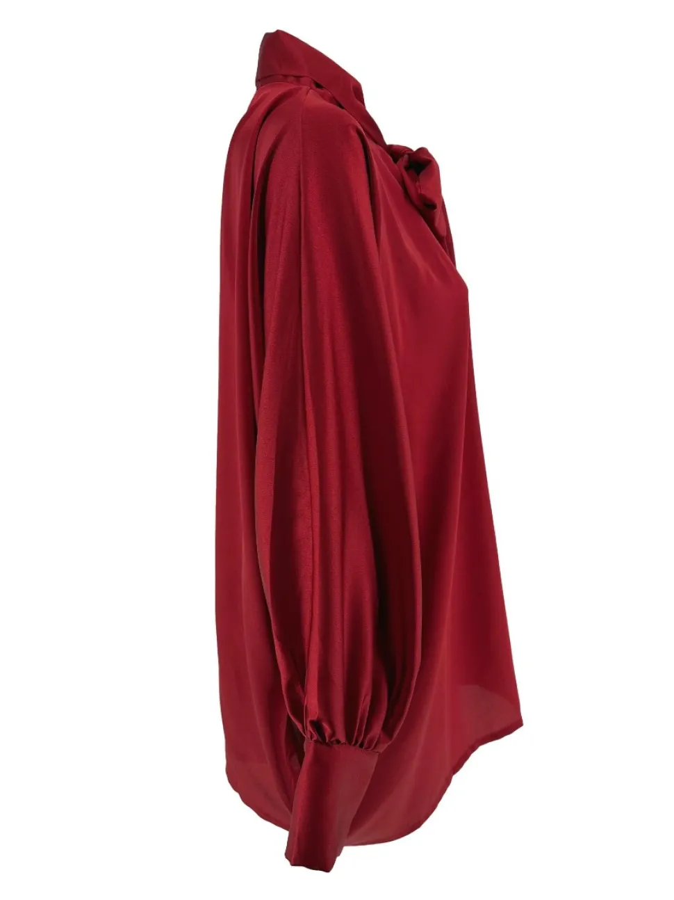 blouse_in_satijnlook_met__1.webp Blouse in satijn-look met strik in de hals Heidi rood