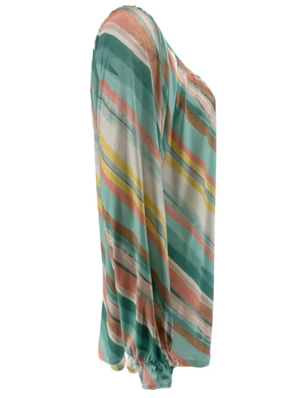 Blouse met koordje aan de hals Polly candy mint