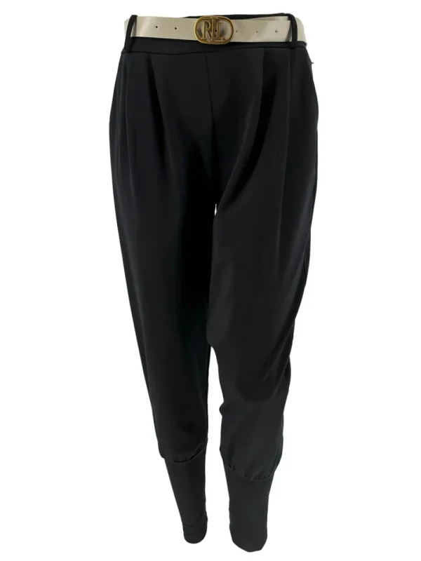 Broek met BAND aan de onderzijde RLL zwart