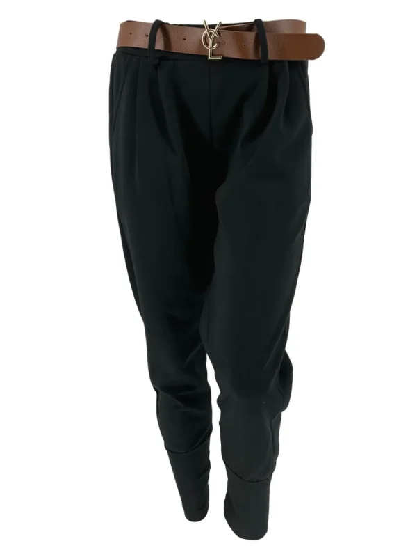 Broek met BAND aan de onderzijde YCL zwart
