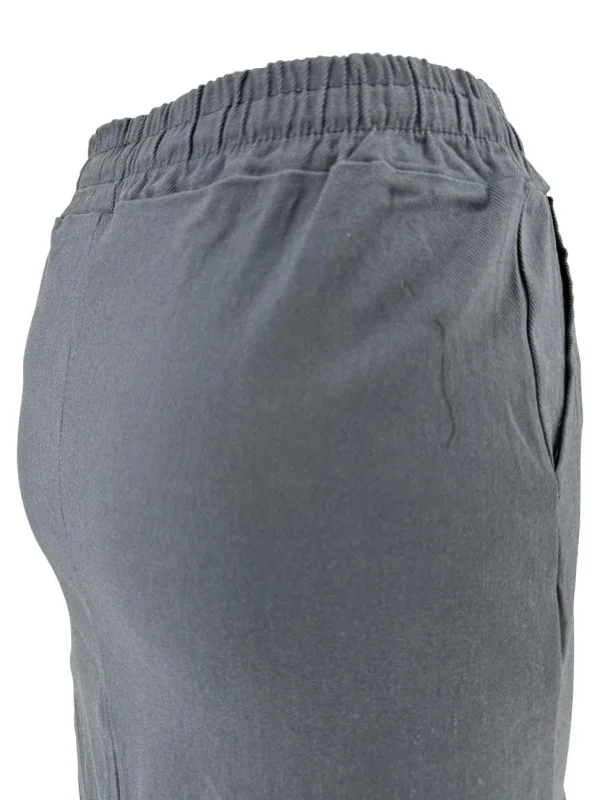 Cargo rok met zakken en koordje grijs (JUP-6) (TKD) (SALE)