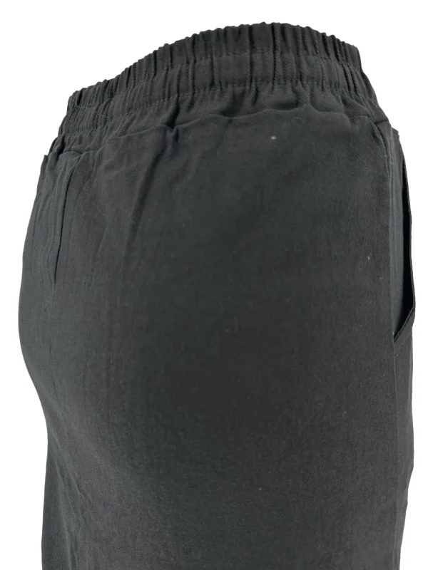 Cargo rok met zakken en koordje zwart (JUP-6) (TKD) (SALE)