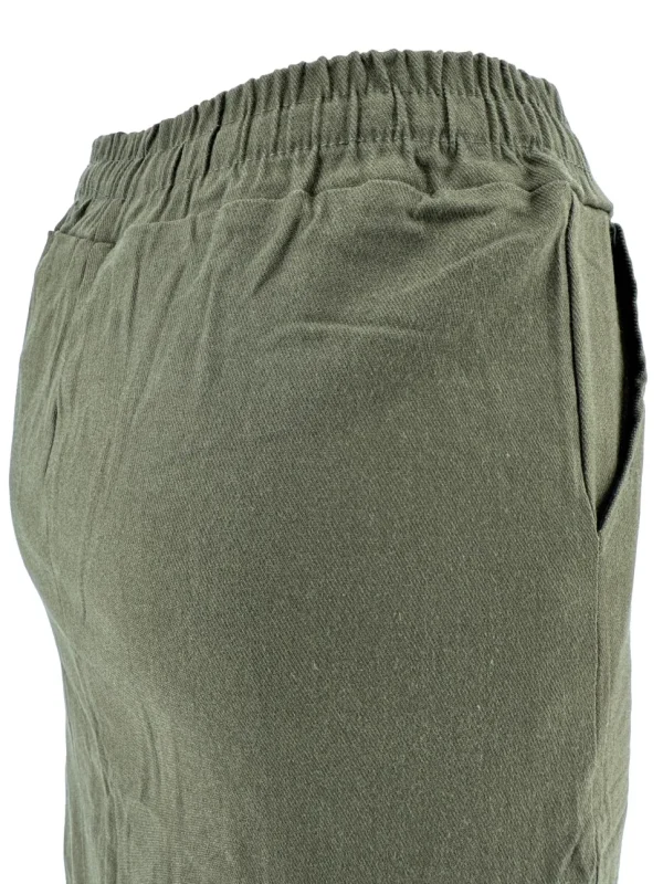 Cargo rok met zakken en koordje army (JUP-6) (TKD) (SALE)