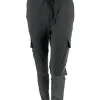 CARGO travelstof broek Bibi antraciet.(bft)