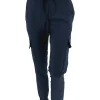 CARGO travelstof broek Bibi donker blauw.(bft)