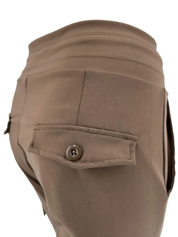 CARGO travelstof broek Bibi bruin.(SALE