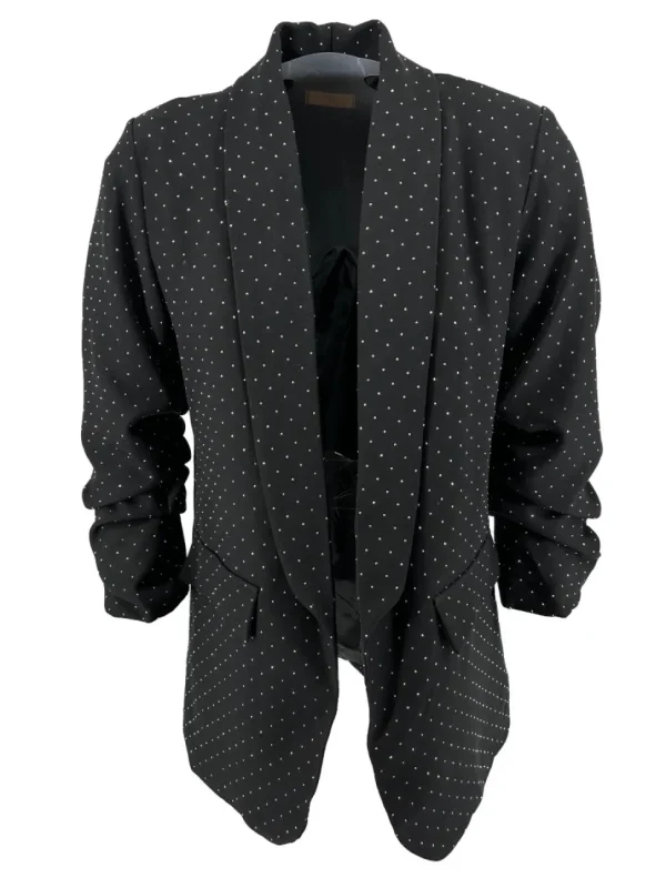 Colbert met smock-mouw STRASSS Didi zwart