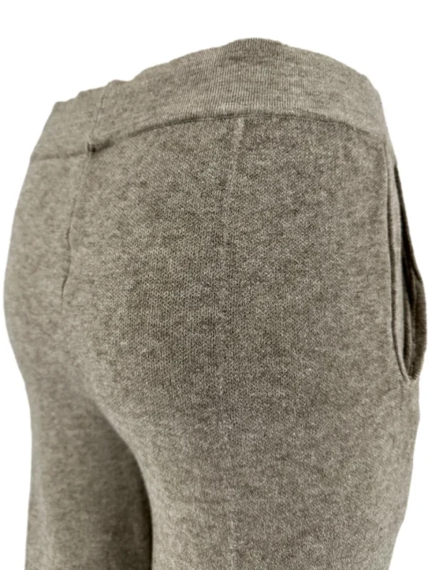 Comfy broek met rechte broekspijp taupe (J091A)