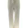 Comfy broeken met rib detail en koordje room