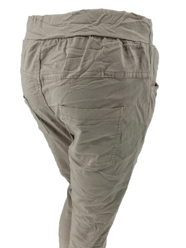 Comfy Jogg-jeans Blanco beige