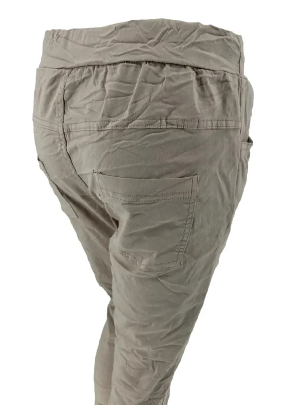 Comfy Jogg-jeans Blanco light taupe