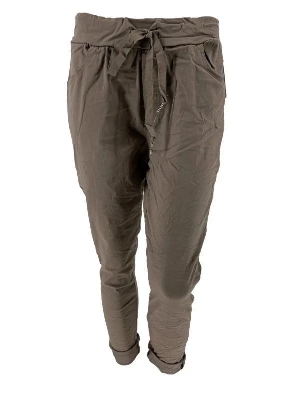 Comfy Jogg-jeans Blanco taupe