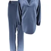 2-delig set met blouse en broek Stanny jeans blauw