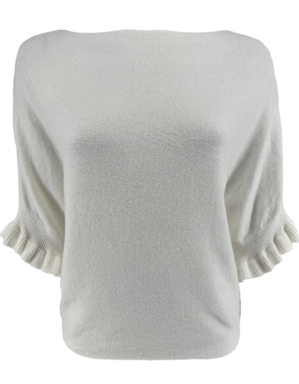 fijngebreide_trui_met_vle_1-5.webp Fijngebreide trui met vleermuis mouw en ruffle Elisa off-white
