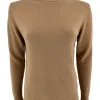Fijngebreide turtleneck Sophie camel (S-887)