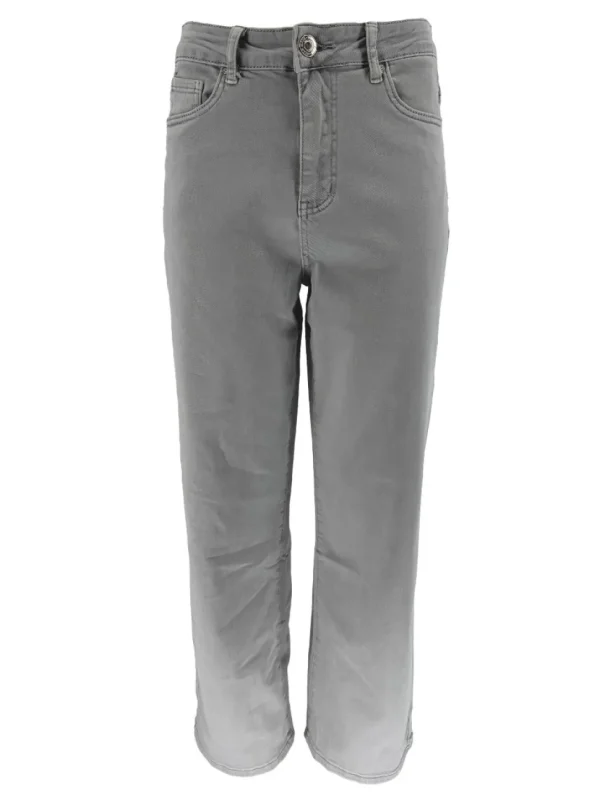 Goodies broek met rechte broekspijp licht grijs (DJ2498-14)