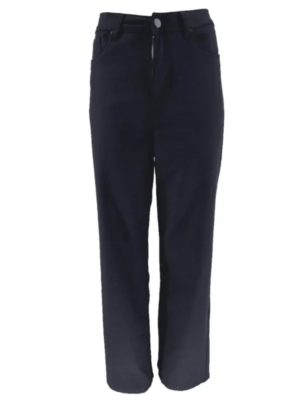 Goodies broek met ritssluiting donker blauw (DJ2496-3)