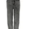 Goodies jeans met rechte broekspijp donker grijs (DJ2481)