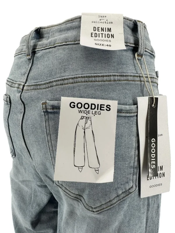 Goodies jeans met rechte broekspijp blauw (DJ2453) (DJ2452) (DJ2601)