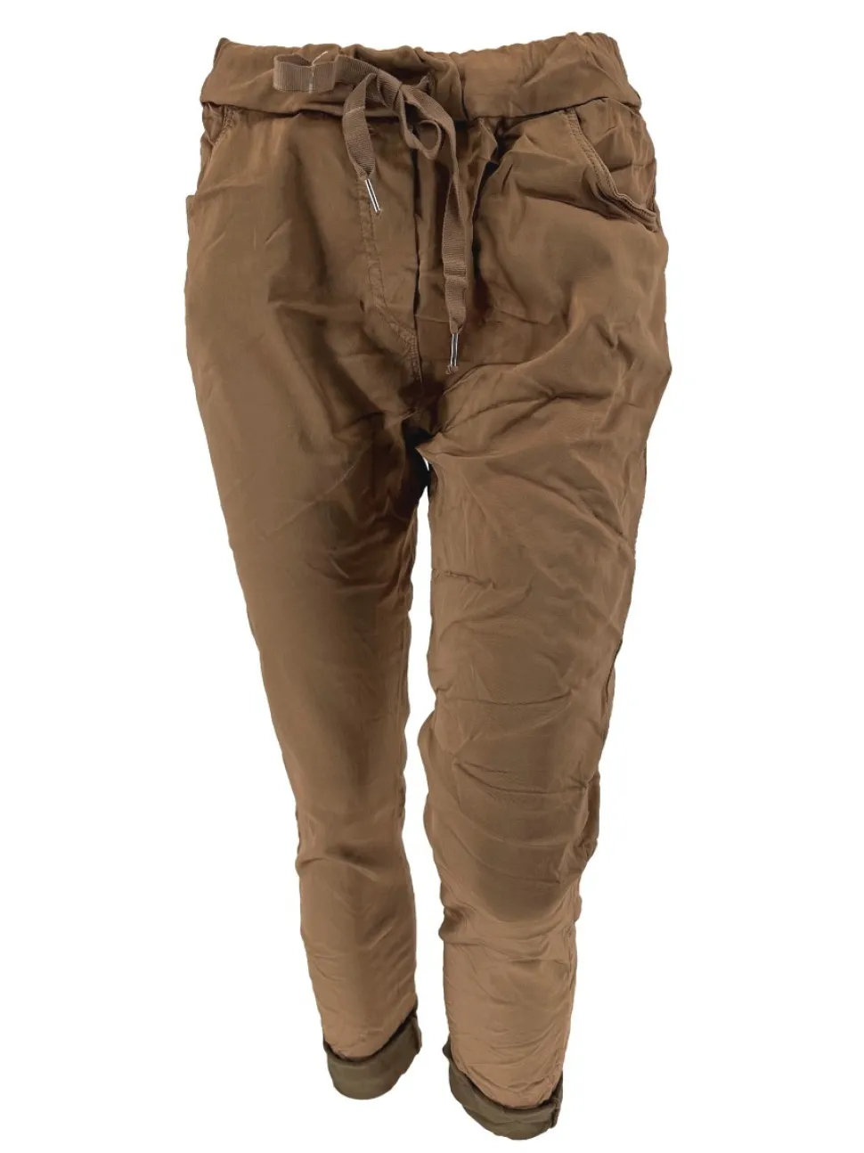 joggjeans_italy_in_satijn_0-1.webp Jogg-jeans Italy in satijn-look cognac
