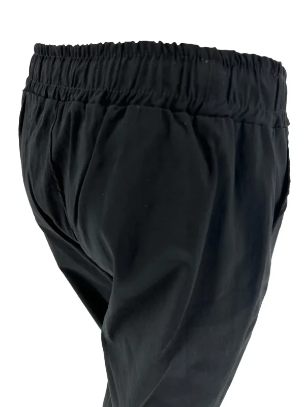 Jogg-jeans met koordje Monroe zwart