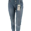 Karostar jeans met gedetailleerde knopen (K2549)