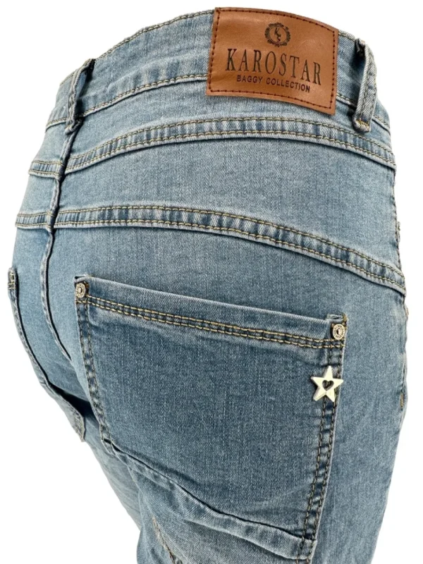 Karostar jeans met stiksel op de zakken (K2575)