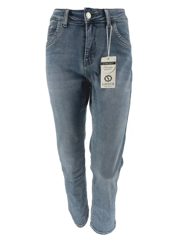 Karostar jogg-jeans met ritssluiting (K2708)