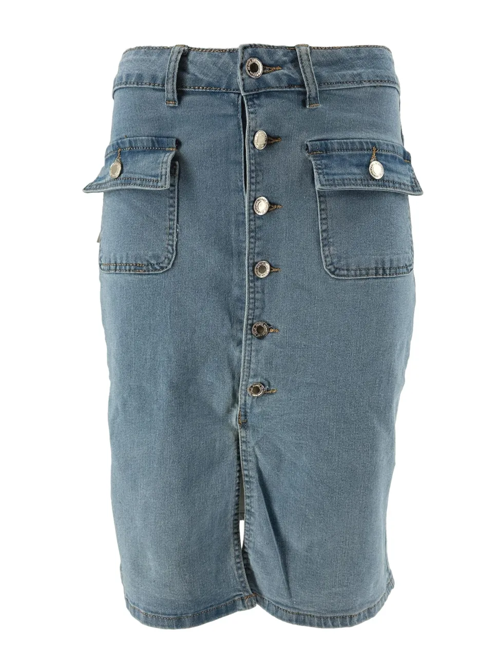 korte_denim_rok_met_knoop_0.webp Korte denim rok met knoopjes aan de voorzijde Mila ( D4699#) (JRC) SALE