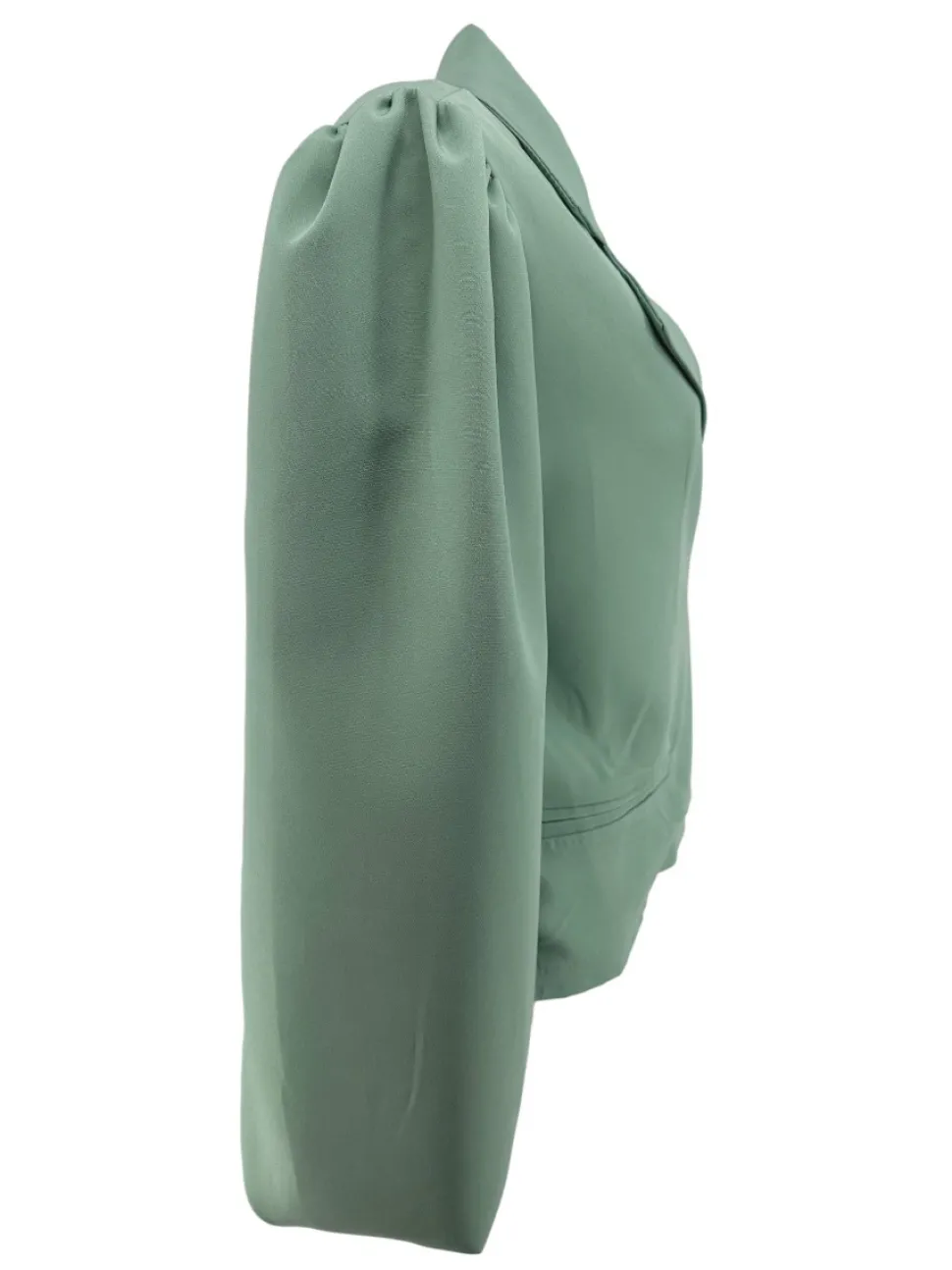 kortere_blazer_met_strik__1-2.webp KORTERE blazer met strik aan de zijkant Mare licht groen