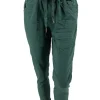 (LC) Comfy Jogg-jeans Blanco flessen groen