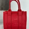 Mini size tote bag met ritssluiting RED (H2067)