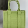 Mini size tote bag met ritssluiting GREEN (H2067)