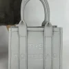Mini size tote bag met ritssluiting GREY (H2067)