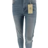 Miss bon fashion jogg-jeans denim blauw (77882#)