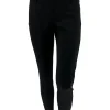 Miss Bon tregging met stretch zwart (L008)