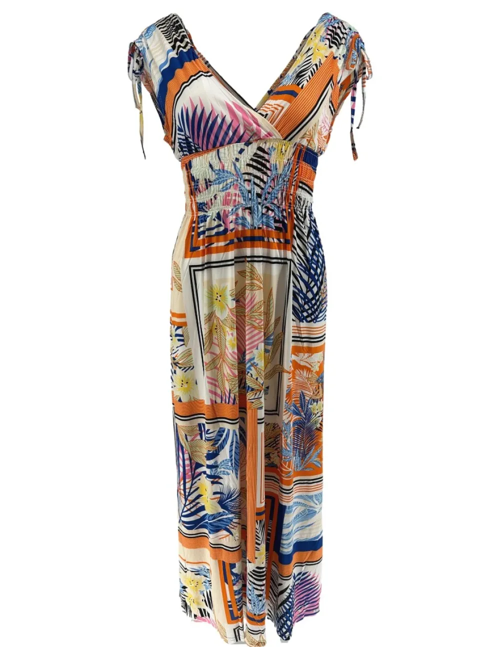 mouwloze_travelstof_jurk__0-13.webp Mouwloze travelstof jurk Framed oranje (J-79#)