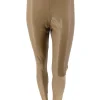 NORFY legging met hoge taille beige