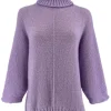 Oversized fluffy coltrui Trisha lila