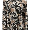 Shirt met lange mouw en opstaande kraag Jill pansy zwart