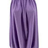 SIZE PLUS mouwloze halter top uni lila SALE