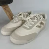 Sneaker in leather-look beige (B0-156)