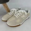 Sneaker met veter en mesh detail beige (B0-159)